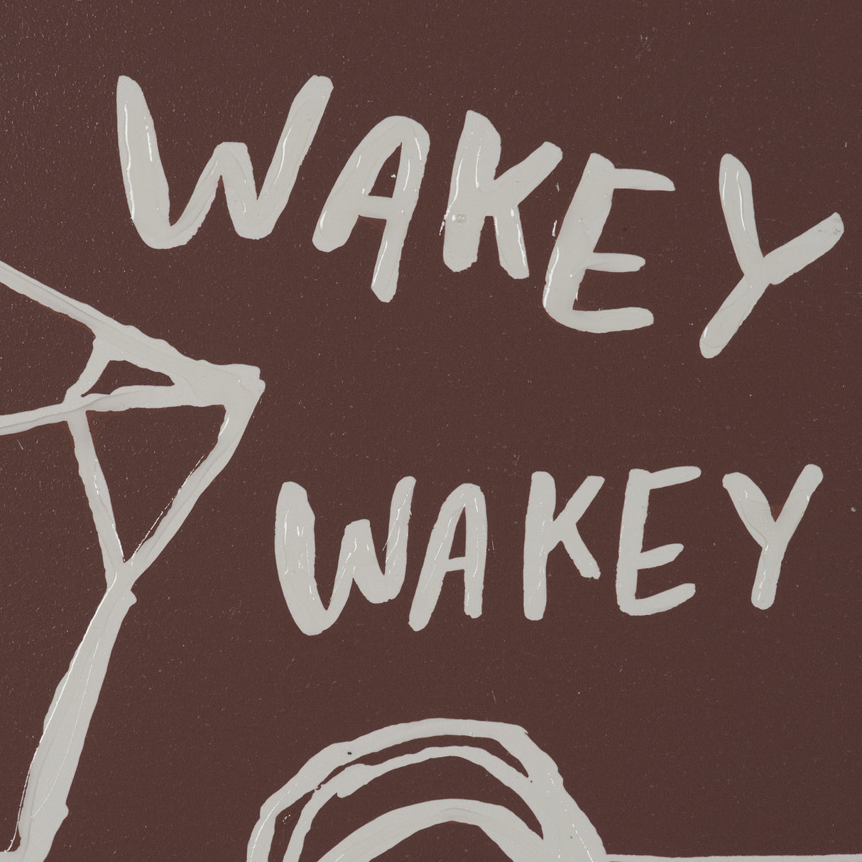 Breakfast Doodles(Set 2) by Jenaya Jackson Hand-Embellished Texture Frame Artwork Matted under Glass from Mercana - Luna Furniture