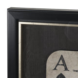 Aces Wild II by Mercana Studio Textured Framed Artwork Matted under Glass from Mercana - Luna Furniture