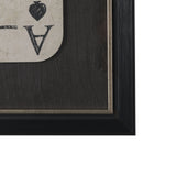 Aces Wild IV by Mercana Studio Textured Framed Artwork Matted under Glass from Mercana - Luna Furniture
