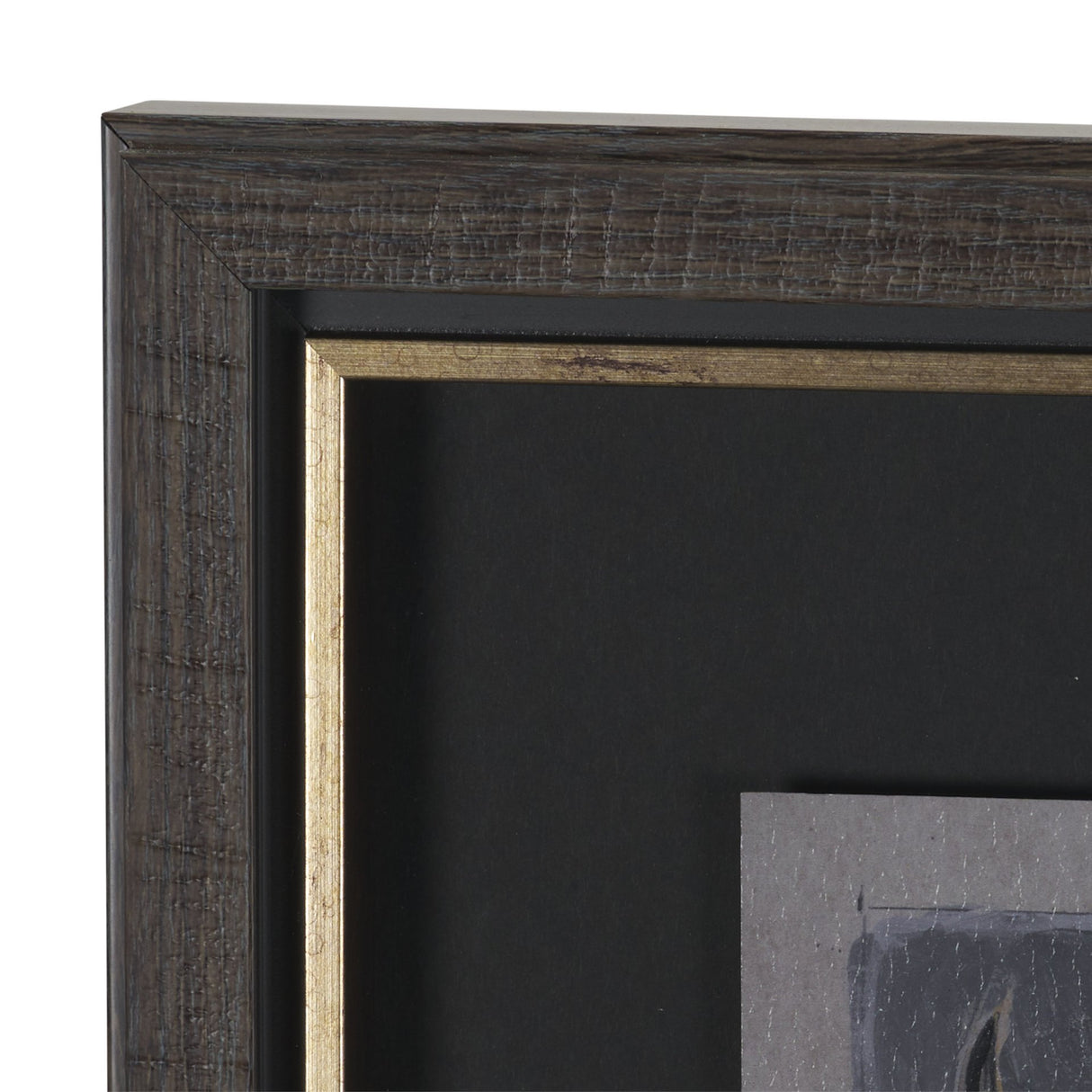 Forty-Eight by Natalia Boychenko-Tariq Hand-Embellished Textured Framed Artwork Matted under Glass from Mercana - Luna Furniture