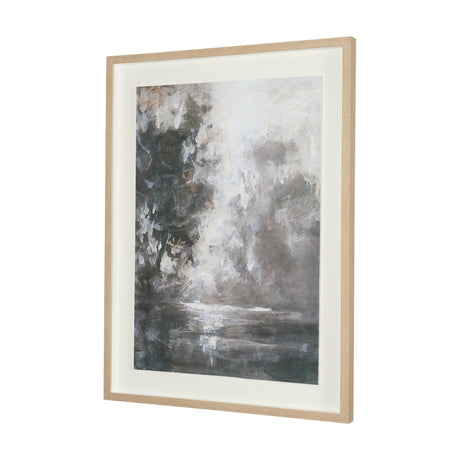 Forest Whispers II by Mercana Studio Hand-Embellished Textured Framed Artwork Matted under Glass from Mercana - Luna Furniture
