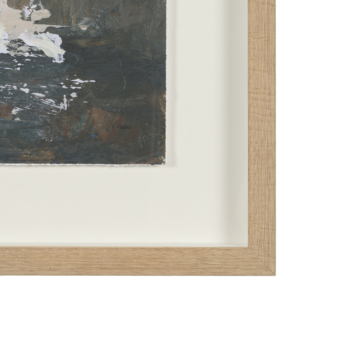 Forest Whispers II by Mercana Studio Hand-Embellished Textured Framed Artwork Matted under Glass from Mercana - Luna Furniture