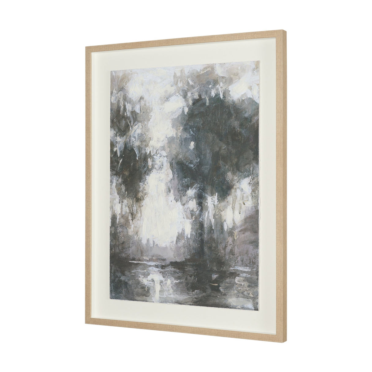 Forest Whispers III by Mercana Studio Hand-Embellished Textured Framed Artwork Matted under Glass from Mercana - Luna Furniture