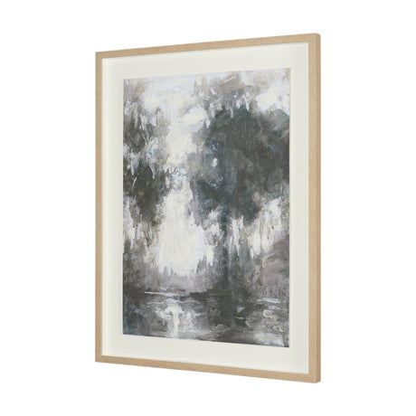 Forest Whispers III by Mercana Studio Hand-Embellished Textured Framed Artwork Matted under Glass from Mercana - Luna Furniture