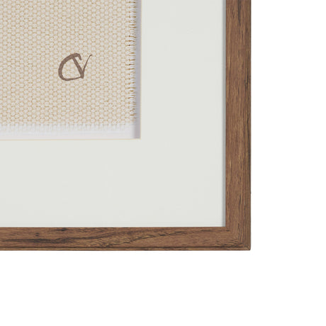 Papua Necklace I by Mercana Studio Hand-Embellished Textured Framed Artwork Matted under Glass from Mercana - Luna Furniture