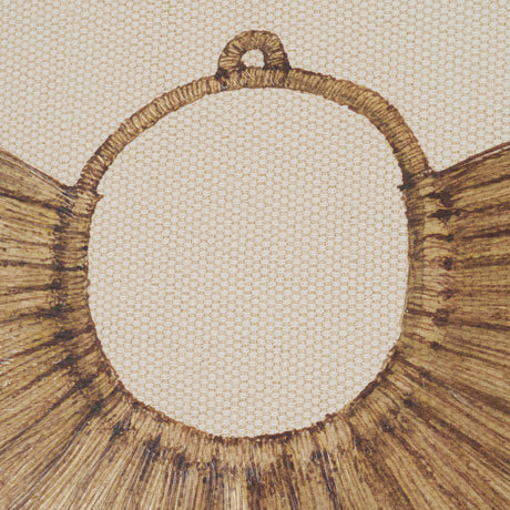 Papua Necklace I by Mercana Studio Hand-Embellished Textured Framed Artwork Matted under Glass from Mercana - Luna Furniture