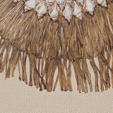 Papua Necklace III by Mercana Studio Hand-Embellished Textured Framed Artwork Matted under Glass from Mercana - Luna Furniture