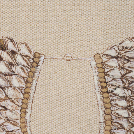 Papua Necklace III by Mercana Studio Hand-Embellished Textured Framed Artwork Matted under Glass from Mercana - Luna Furniture