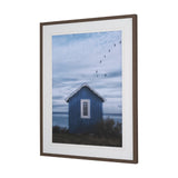 Breezy Blue Escape by Lotte Gronkjaer FramedPhoto Print Matted under Glass from Mercana - Luna Furniture