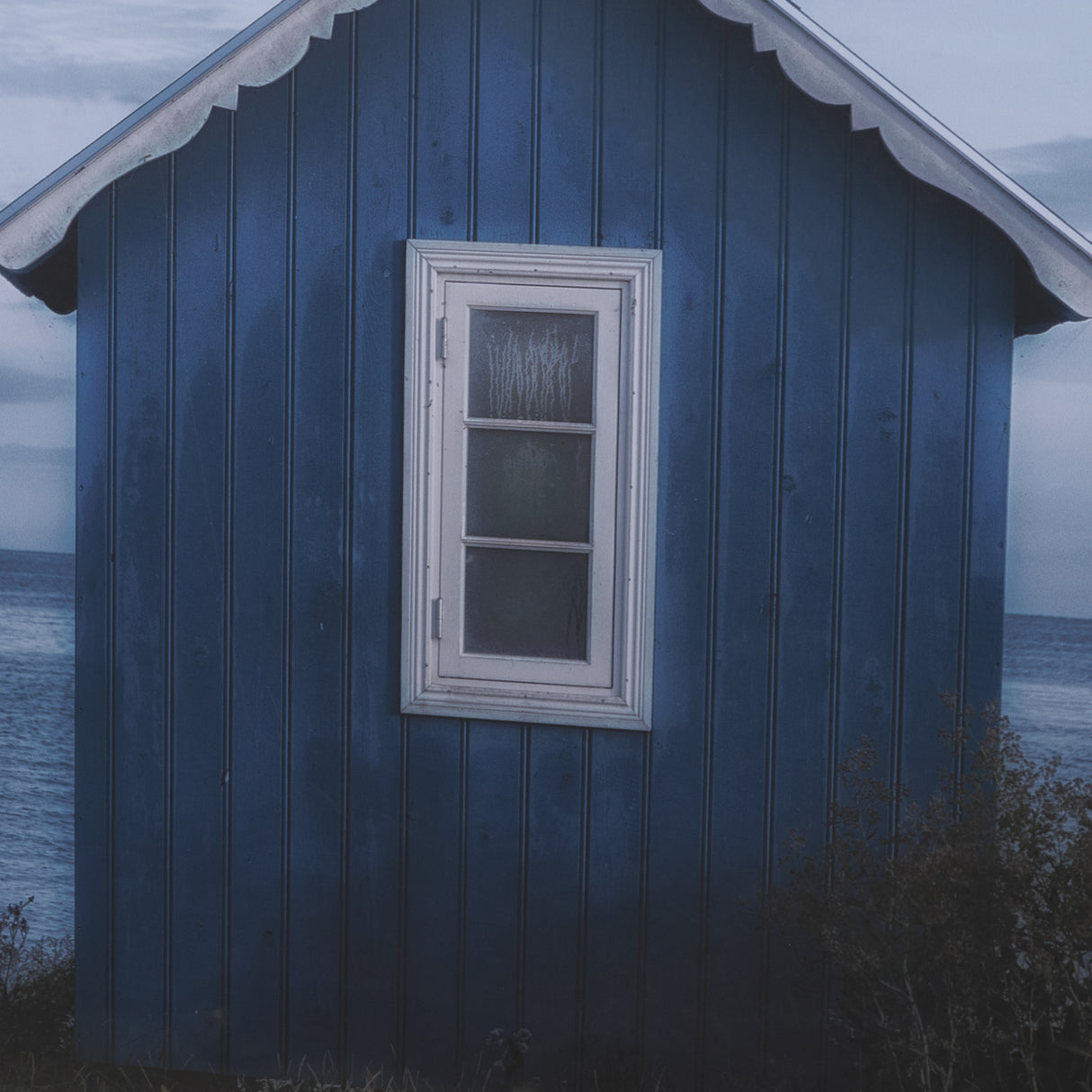 Breezy Blue Escape by Lotte Gronkjaer FramedPhoto Print Matted under Glass from Mercana - Luna Furniture