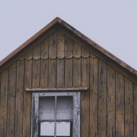 Beach Hut by Lotte Gronkjaer FramedPhoto Print Matted under Glass from Mercana - Luna Furniture
