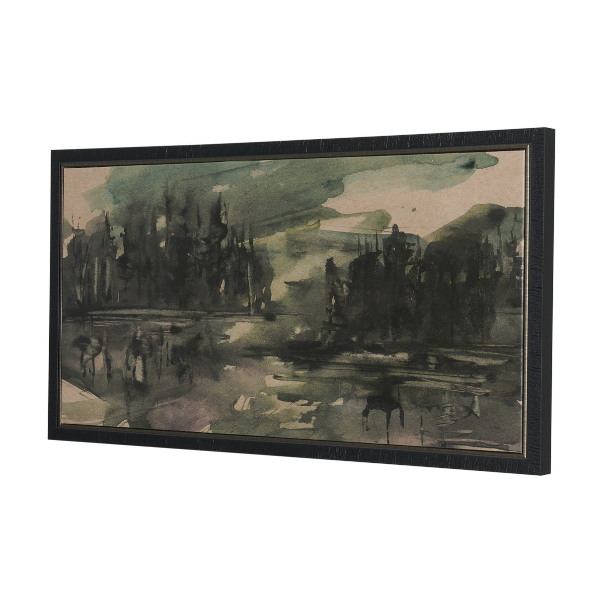 Dusk by Mercana Studio Hand-Embellished Textured Framed Canvas Artwork from Mercana - Luna Furniture