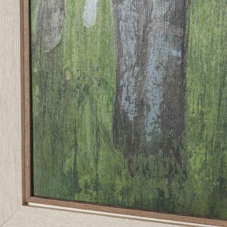 Summer Garden I by Mercana Studio Hand-Embellished Textured Framed Canvas Artwork from Mercana - Luna Furniture