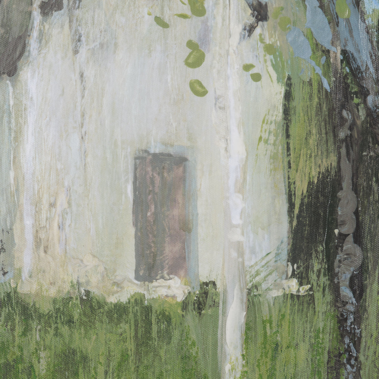 Summer Garden I by Mercana Studio Hand-Embellished Textured Framed Canvas Artwork from Mercana - Luna Furniture