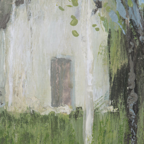 Summer Garden II by Mercana Studio Hand-Embellished Textured Framed Canvas Artwork from Mercana - Luna Furniture