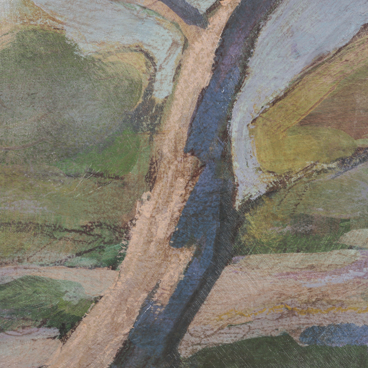 Landscape Tapestry I by Mercana Studio Hand-Embellished Textured Framed Canvas Artwork from Mercana - Luna Furniture
