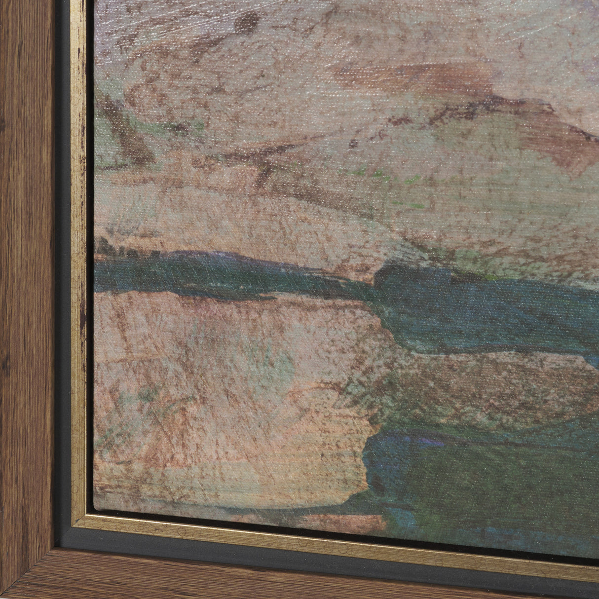 Landscape Tapestry II by Mercana Studio Hand-Embellished Textured Framed Canvas Artwork from Mercana - Luna Furniture