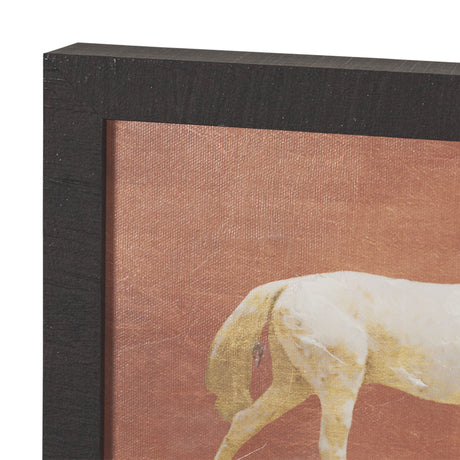 Even Cadence by Eadweard Muybridge Hand-Embellished Textured Framed Canvas Artwork from Mercana - Luna Furniture