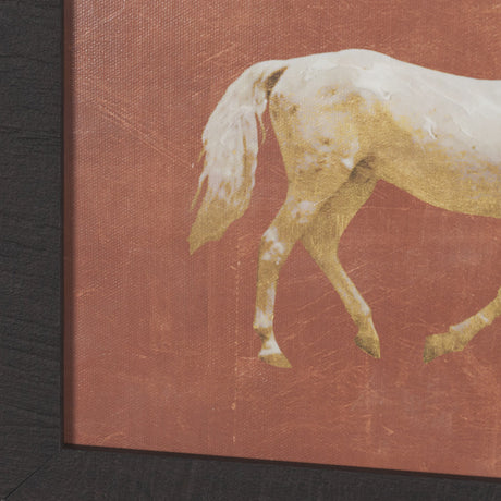 Even Cadence by Eadweard Muybridge Hand-Embellished Textured Framed Canvas Artwork from Mercana - Luna Furniture