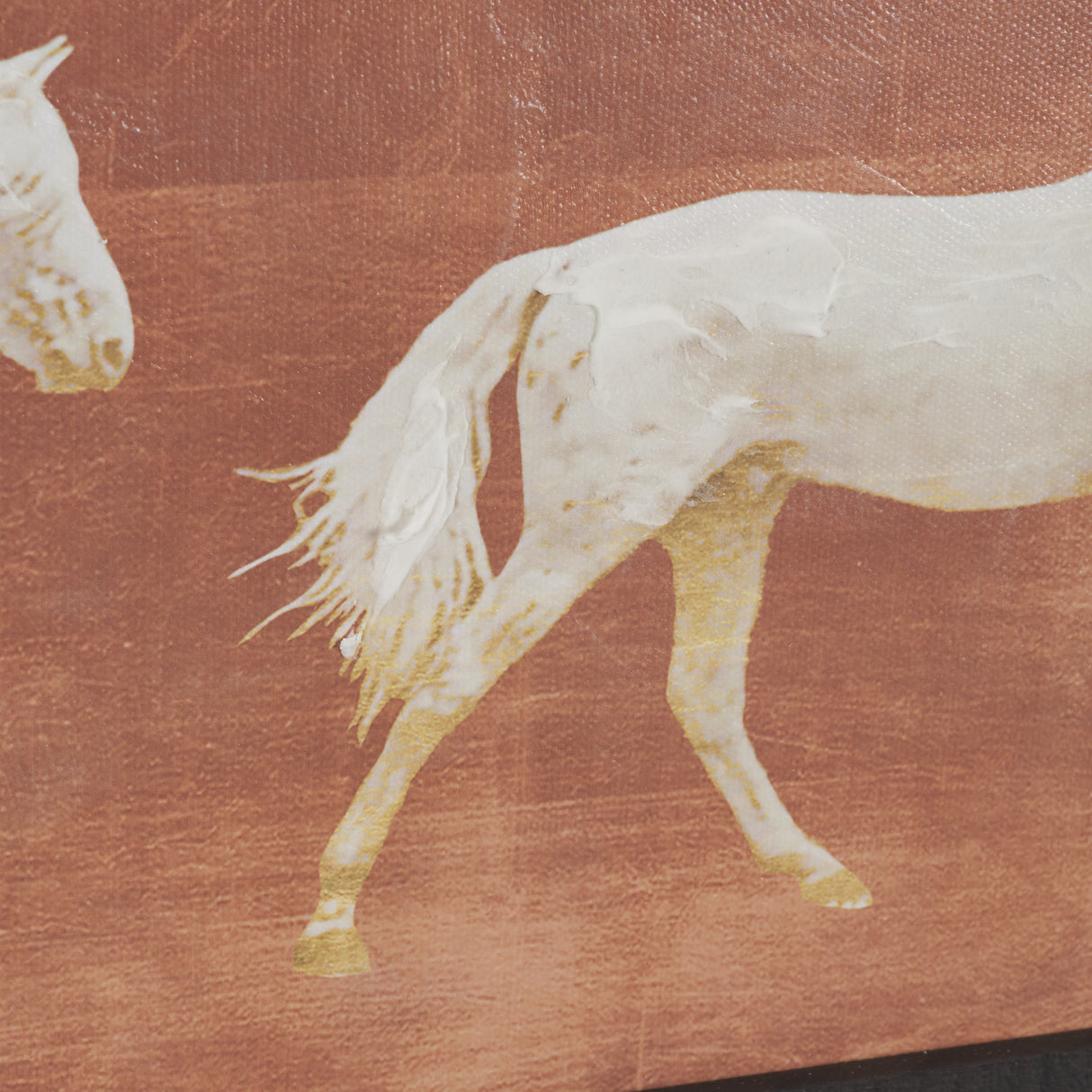 Even Cadence by Eadweard Muybridge Hand-Embellished Textured Framed Canvas Artwork from Mercana - Luna Furniture