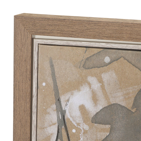 White Wisteria I by Mercana Studio Hand-Embellished Textured Framed Canvas Artwork from Mercana - Luna Furniture