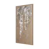 White Wisteria II by Mercana Studio Hand-Embellished Textured Framed Canvas Artwork from Mercana - Luna Furniture