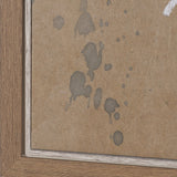 White Wisteria II by Mercana Studio Hand-Embellished Textured Framed Canvas Artwork from Mercana - Luna Furniture