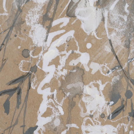 White Wisteria II by Mercana Studio Hand-Embellished Textured Framed Canvas Artwork from Mercana - Luna Furniture