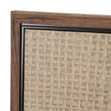 Folk Flowers by Mercana Studio Hand-Embellished Textured Framed Canvas Artwork from Mercana - Luna Furniture