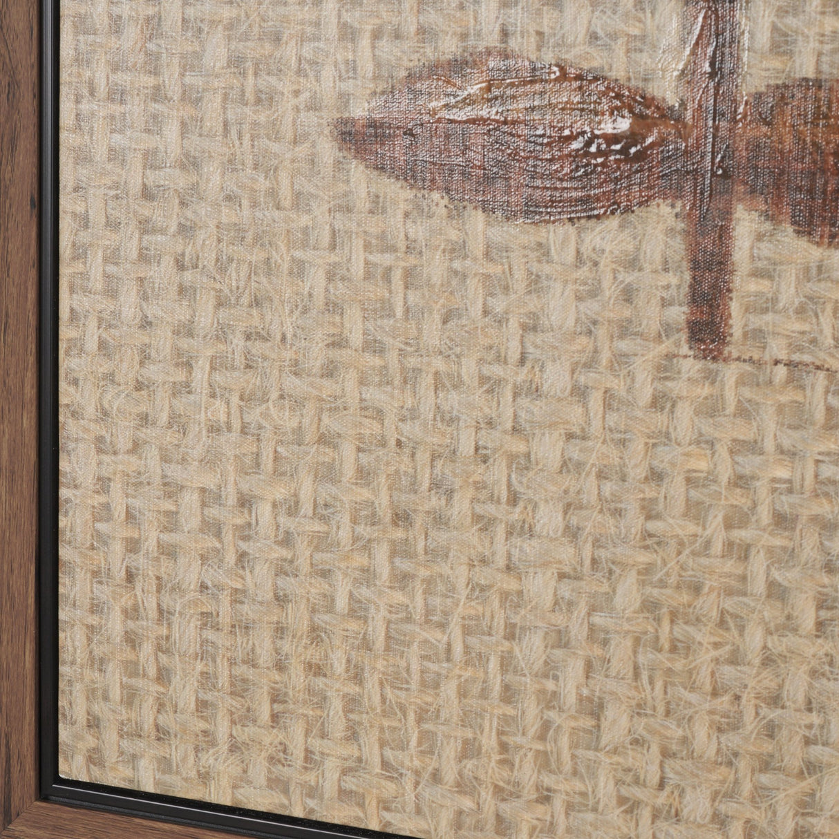 Folk Flowers by Mercana Studio Hand-Embellished Textured Framed Canvas Artwork from Mercana - Luna Furniture