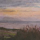 Crescent Sunset I by Mercana Studio Hand-Embellished Textured Framed Canvas Artwork from Mercana - Luna Furniture