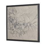 Ginkgo Shadows I by Mercana Studio Hand-Embellished Textured Framed Canvas Artwork from Mercana - Luna Furniture