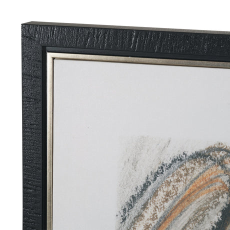 Helical by Mercana Studio Hand-Embellished Textured Framed Canvas Artwork from Mercana - Luna Furniture