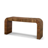 Denton Medium Brown Relcaimed Wood Console Table from Mercana - Luna Furniture