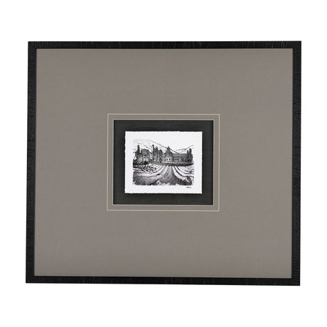 Travel memories II by Natalia a Framed Art Print Matted under Glass from Mercana - Luna Furniture
