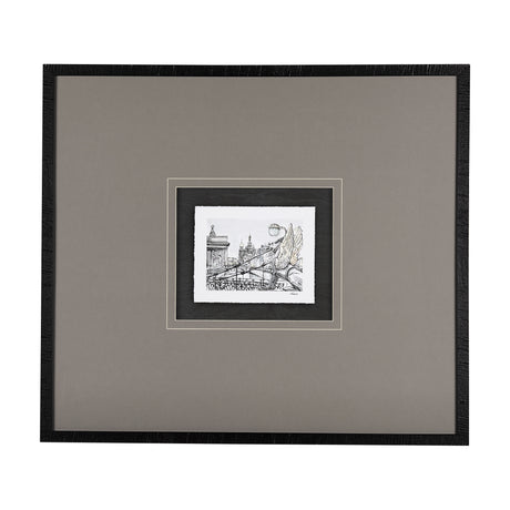 Travel memories III by Natalia a Framed Art Print Matted under Glass from Mercana - Luna Furniture