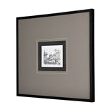 Travel memories III by Natalia a Framed Art Print Matted under Glass from Mercana - Luna Furniture