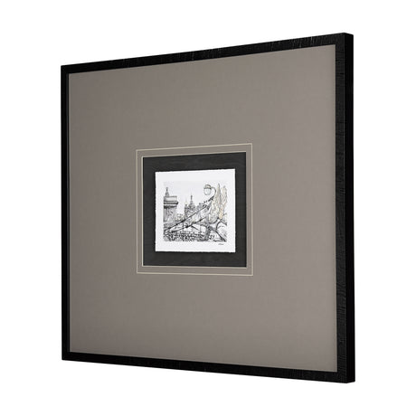 Travel memories III by Natalia a Framed Art Print Matted under Glass from Mercana - Luna Furniture