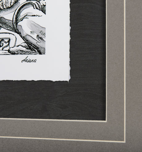 Travel memories III by Natalia a Framed Art Print Matted under Glass from Mercana - Luna Furniture