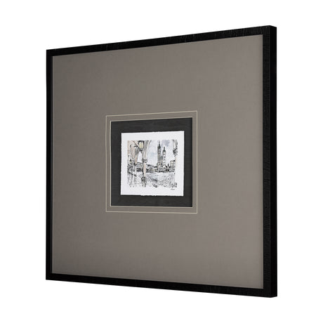 Travel memories IV by Natalia a Framed Art Print Matted under Glass from Mercana - Luna Furniture
