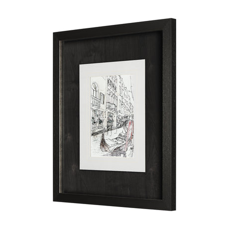 Travel memories V by Natalia a Framed Art Print Matted under Glass from Mercana - Luna Furniture