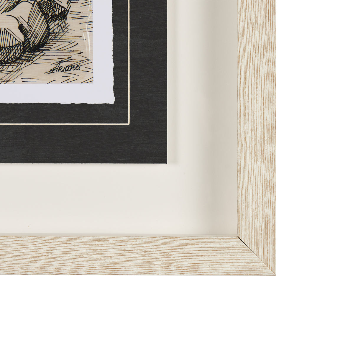 Fireside IV by Mercana Studio a Hand Embellished Textured Framed Art Print Matted under Glass from Mercana - Luna Furniture