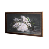 Still Life Flowers I by Mercana Studio a Hand Embellished Textured Framed Art Print from Mercana - Luna Furniture