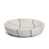 Sintessi Round White Marble Decorative Bowl from Mercana - Luna Furniture