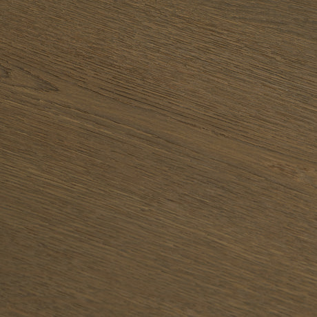 Lyonne 42" Round Medium Brown Oak Wood Pedestal Dining Table from Mercana - Luna Furniture