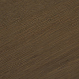 Lyonne Round Medium Brown Oak Wood Pedestal Side Tables from Mercana - Luna Furniture