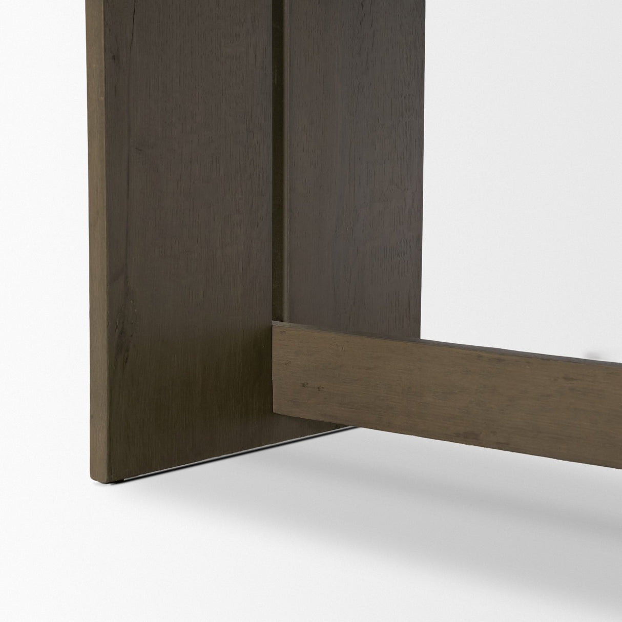 Aida 84" Rectangular Medium Brown Oak Wood Dining Table from Mercana - Luna Furniture