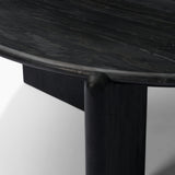 Rumer Black Wood w/ Black Marble Coffee Table from Mercana - Luna Furniture