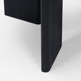 Rumer Black Wood w/ Black Marble Coffee Table from Mercana - Luna Furniture
