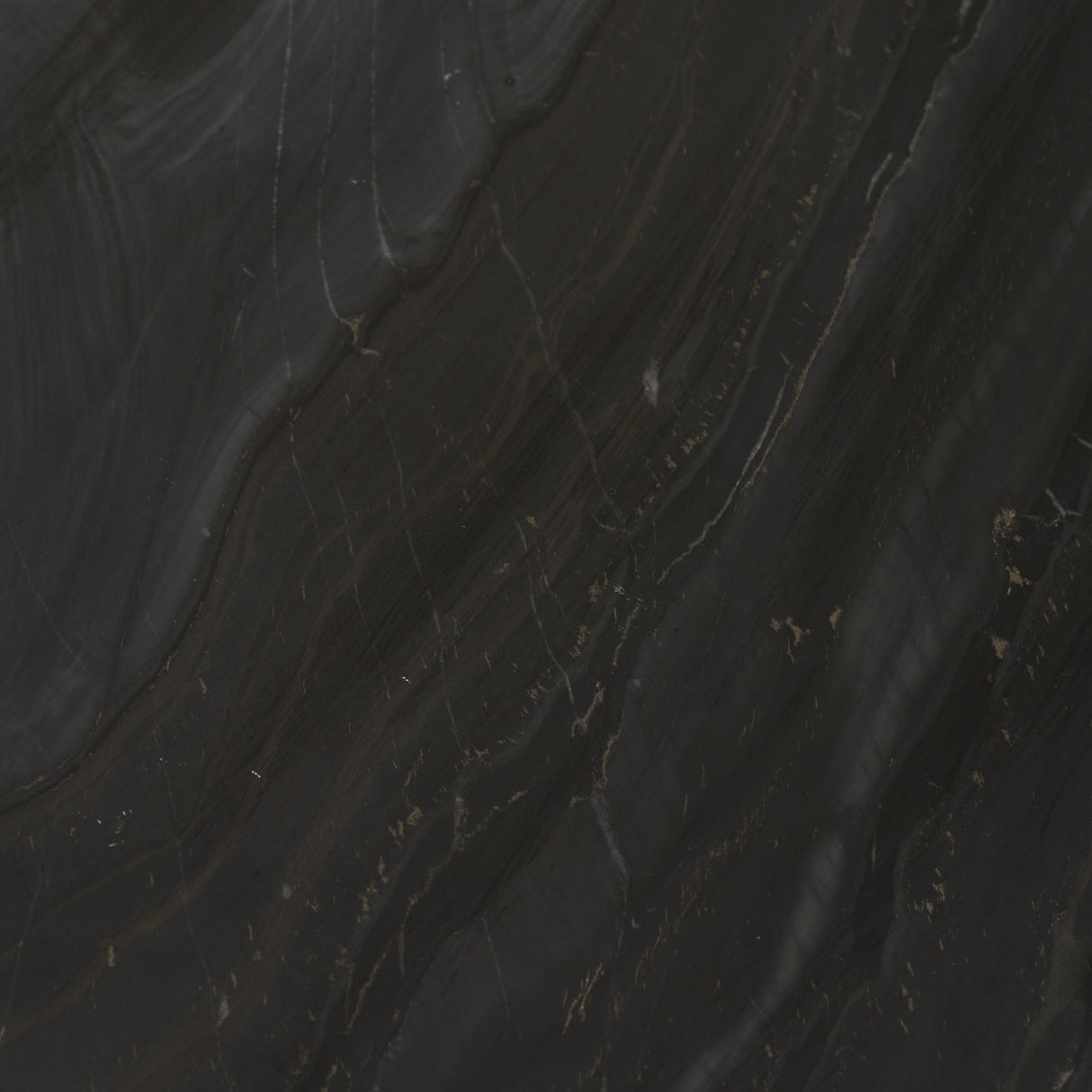 Rumer Black Wood w/ Black Marble Coffee Table from Mercana - Luna Furniture